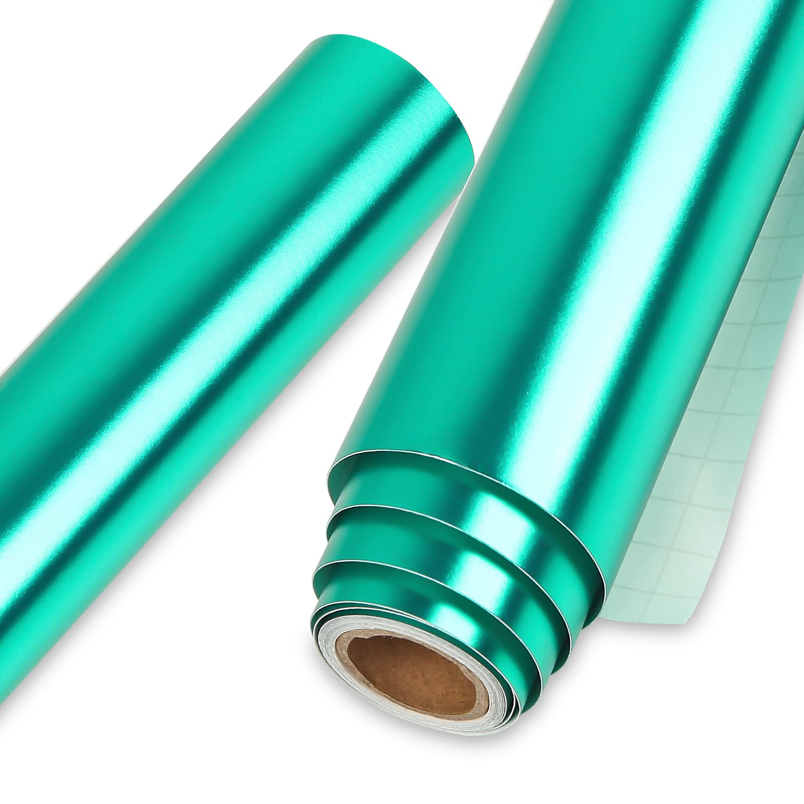 Buy Permanent Vinyl for Cricut, 12" x 6 Ft Matte Metallic Tiffany Blue