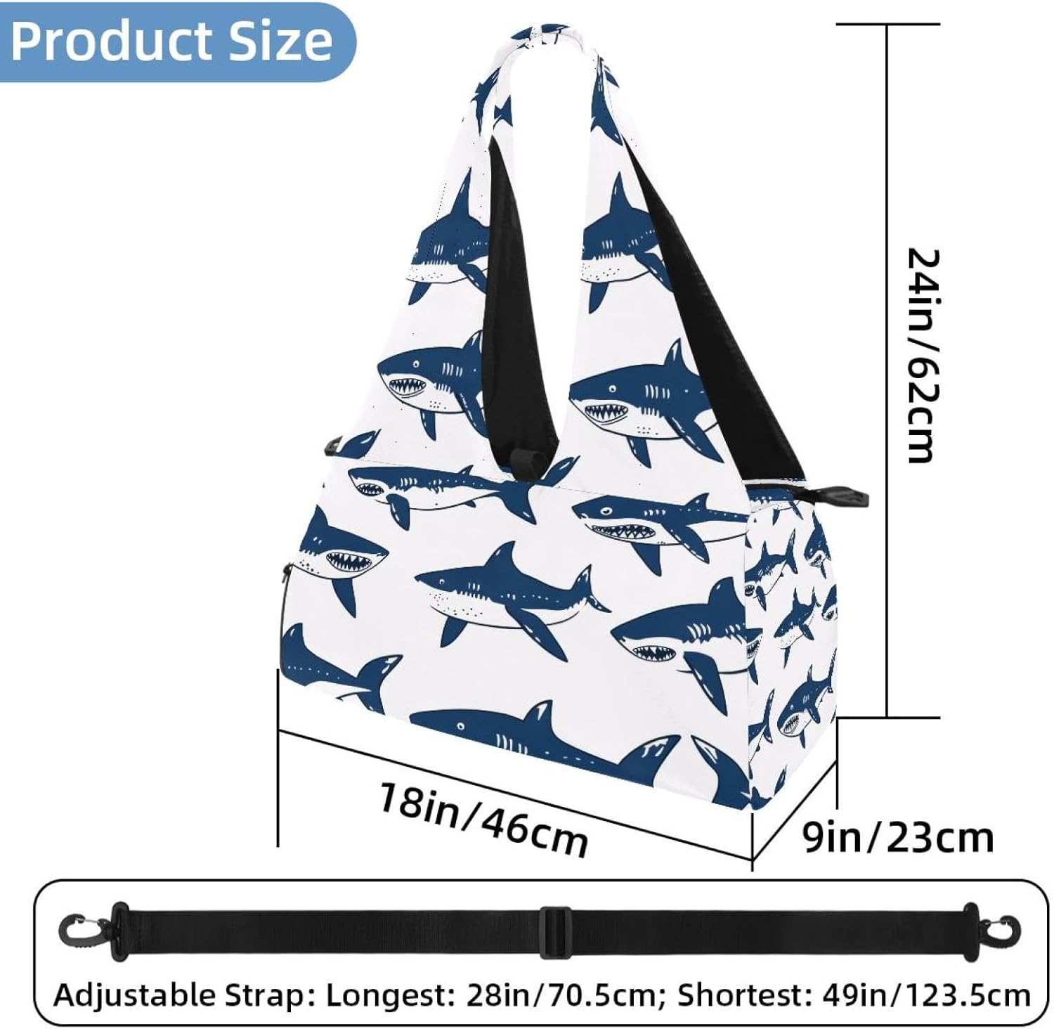 Yoga Mat Bag, Gym Workout Bag with Shoe Compartment, Daisy Strawberry Pilates Bag for Women, Quick Access Storage Yoga Tote Bag for Sports Travel Office