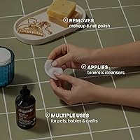 Vista 6 de Cliganic Almohadillas desmaquillantes redondas de algodón orgánico (300 unidades), hipoalergénicas, sin pelusas, 100% algodón puro