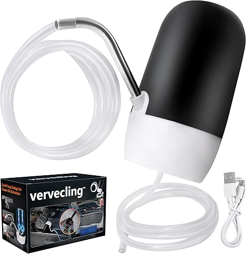 Extractor de Bomba de Aceite, Bomba Eléctrica Mejorada de Cambio de Aceite Autoalimentada, No Necesita Ser Alimentada por el Automóvil, Bomba de