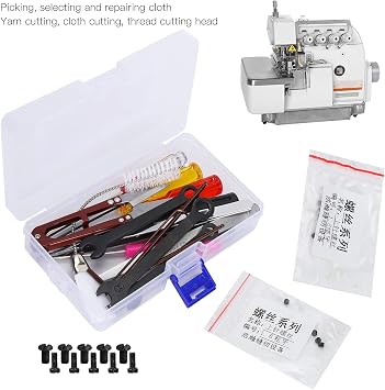 Sewing Machine Cleaning Maintenance Kit Sewing Machine Repair Tools Ergonomically with Storage Box to Boost Machine Sewing Performance