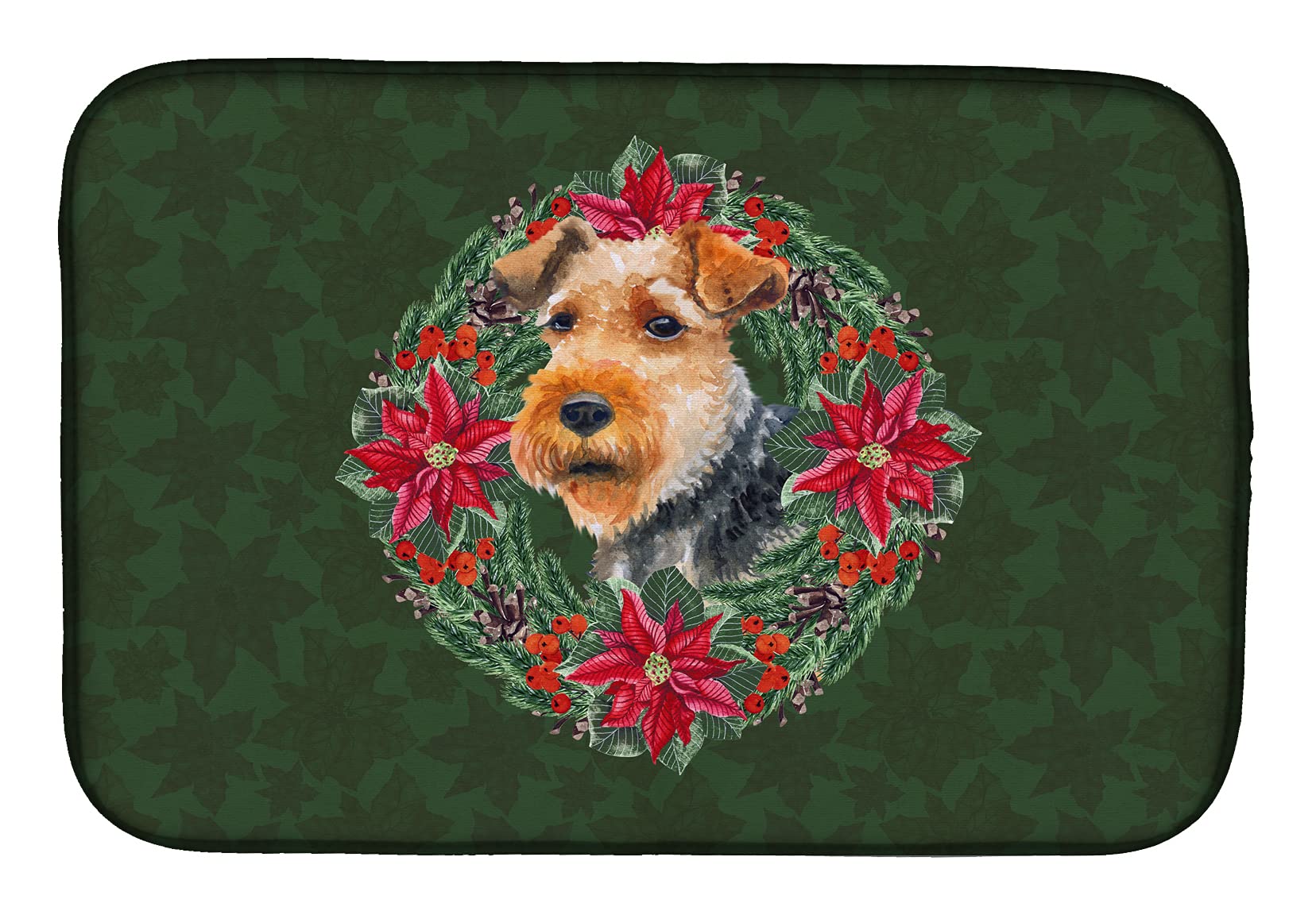 Tapis égouttoir vaisselle absorbant Caroline's Treasures CK1566DDM motif Noël