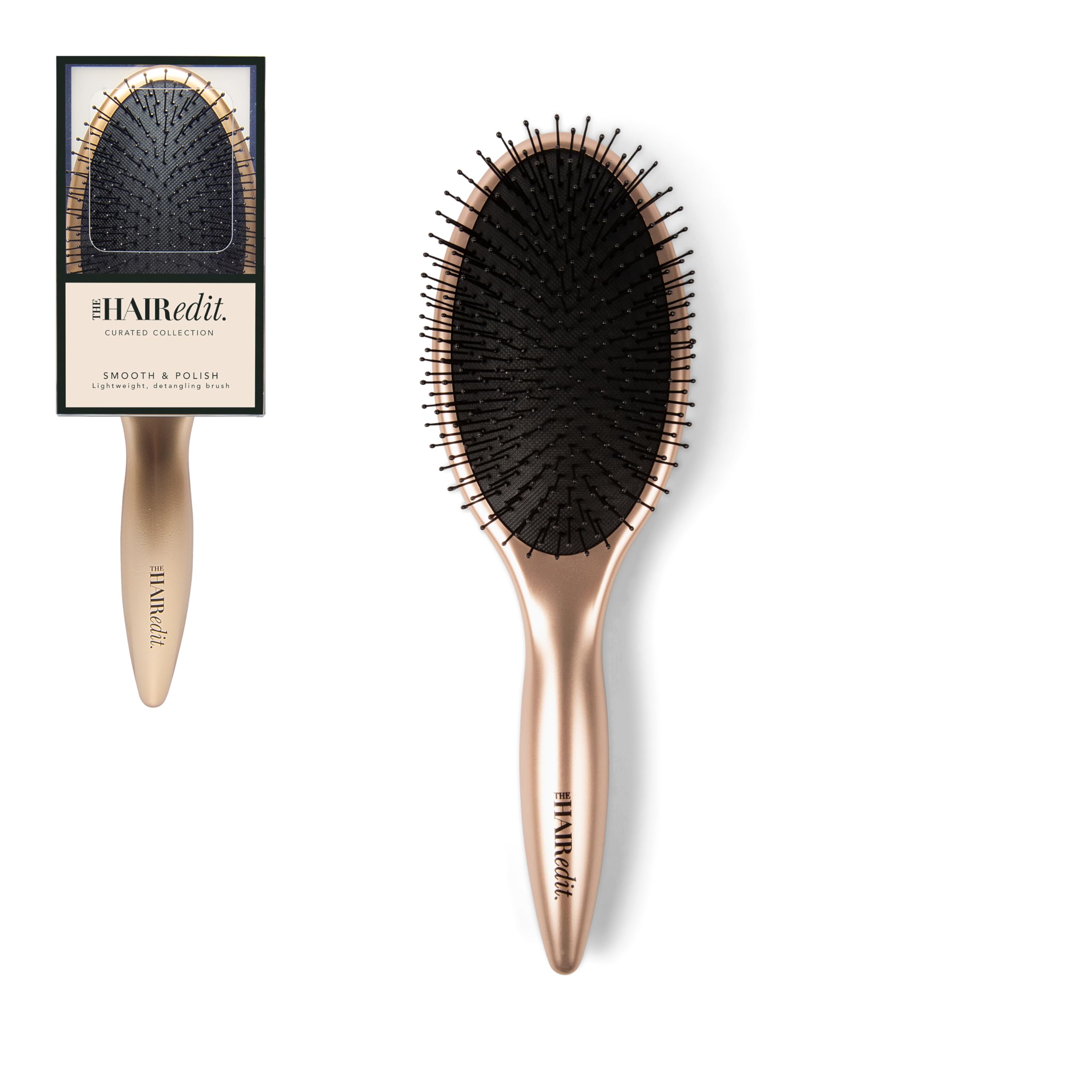 Amazon.com : The Hair Edit Smooth & Polish Brush : Beauty
