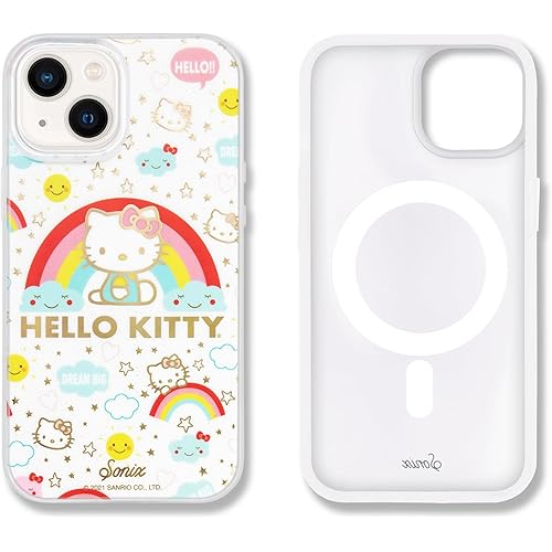 Sonix Case for iPhone 15, 14, 13 | Compatible with MagSafe | 10ft Drop Tested | Hello Kitty Cosmic