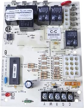 D341235P01 50A55-474 Furnace Control Circuit Board Brown Replacement Parts