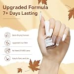 MIZHSE Nail Polish Kit,Nude Glitter Quick Dry Nail Polish Set,Brown Coffee | All Seasons Skin Tones Brown Coffee Collection Fingernail Polish Manicure,Soak Off DIY Nail Art Salon Home Gift