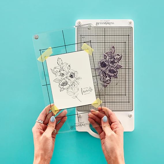 Spellbinders BetterPress Letterpress Machine for Cardmaking and Paper Crafts BP-001 (Betterpress Letterpress Machine) | Excellent for Cardmaking, Paper Crafting and More