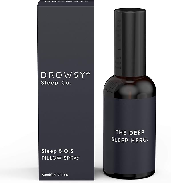 DROWSY Sleep SOS Pillow Spray for Troubled Sleepers. The Ultimate Sleep Hygiene Upgrade. Up to 6 Months of Sleep. 1 Tiny Bottle