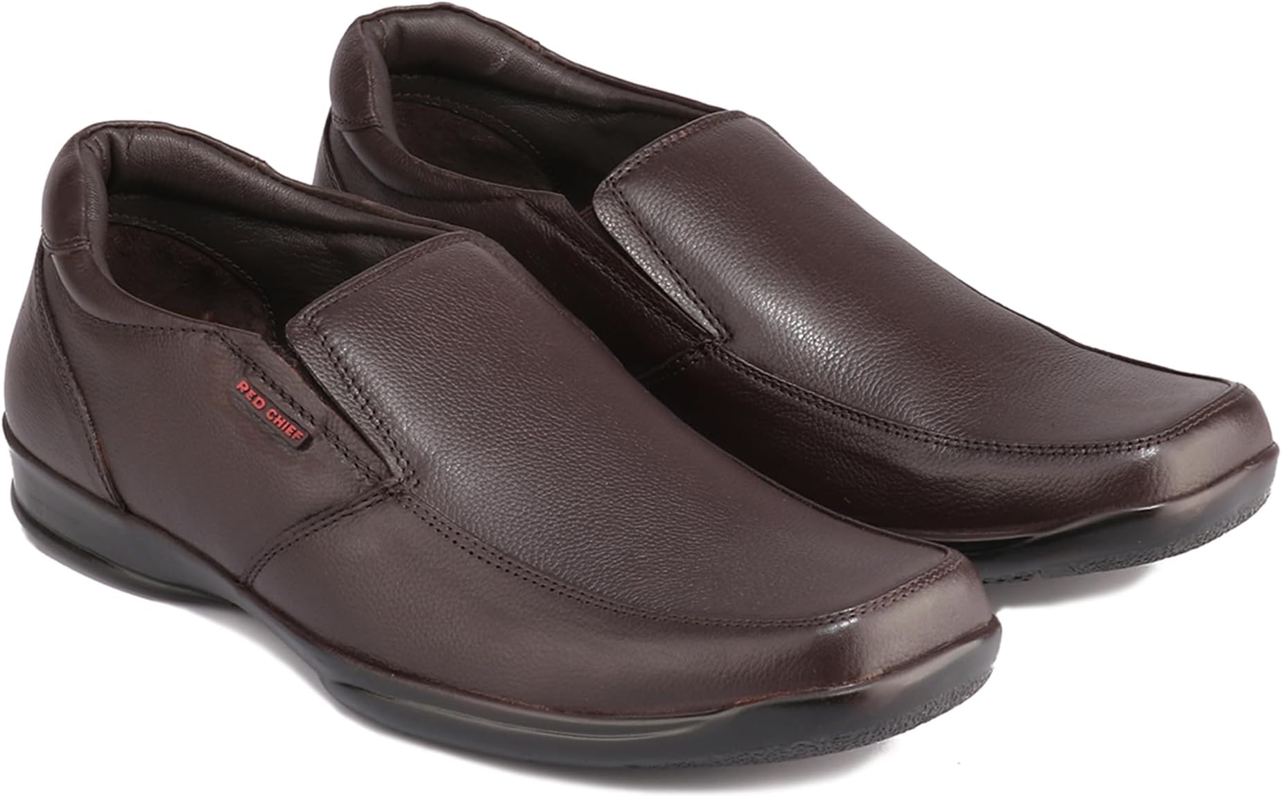 Red Chief Genuine Leather Formal Slip-On Shoes for Men | Elegant & Comfortable Office Wear | RC3500