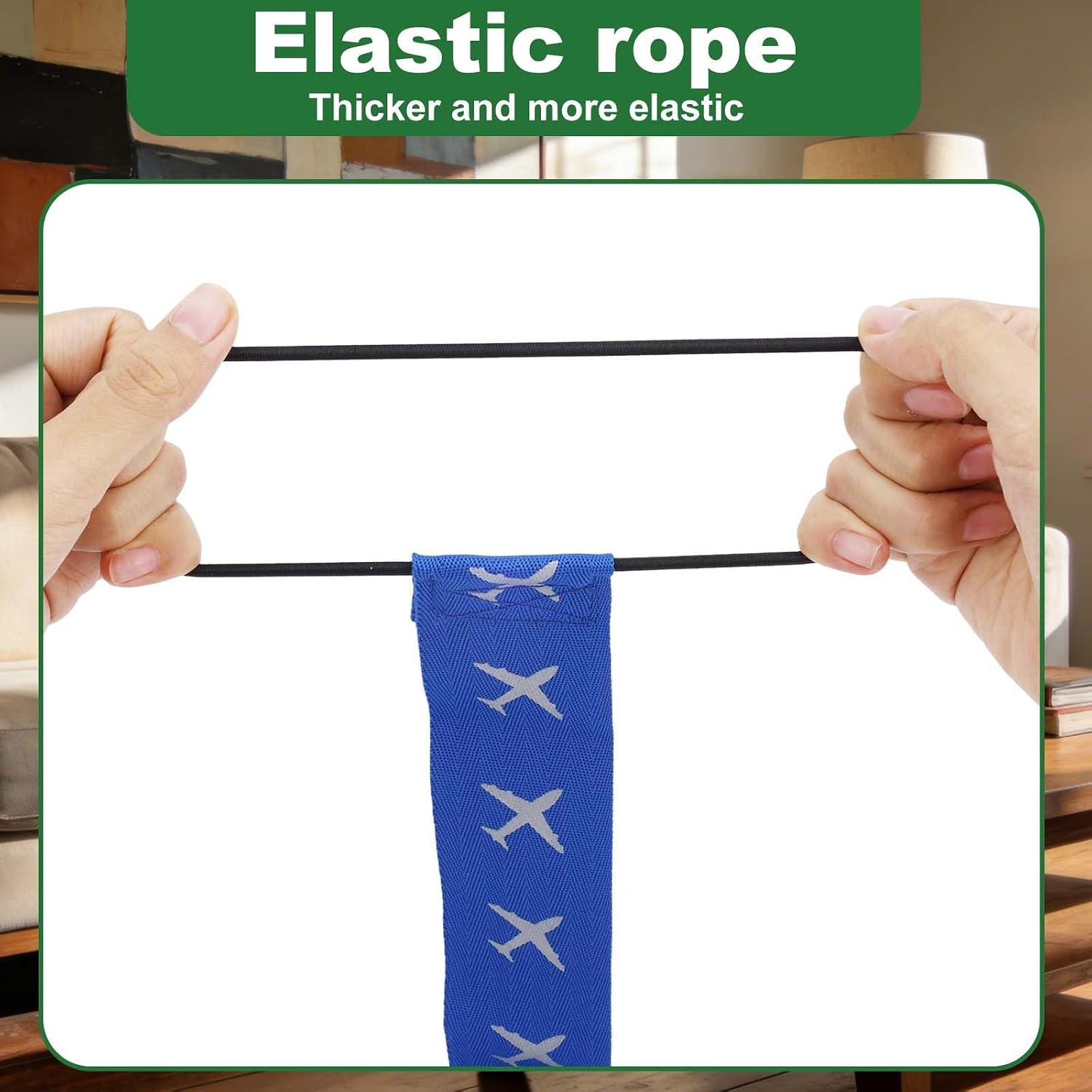 2pcs Adjustable Luggage Connector Straps, Add a Bag Luggage Straps Elastic Attachment Belt Bag Bungee Over Handle for Suitcases Travel Accessories