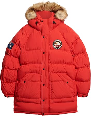Superdry Men's Long Everest Baffled Parka