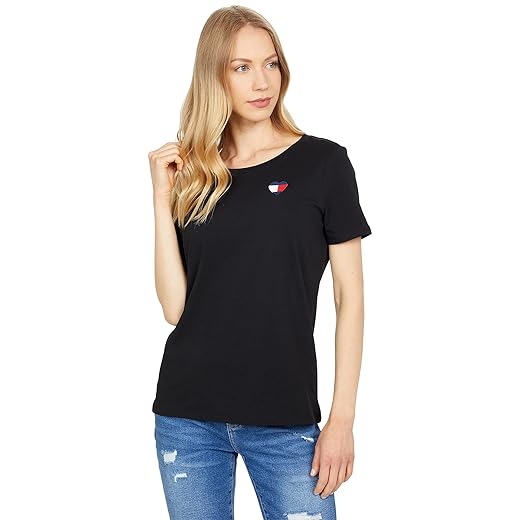 Tommy Hilfiger Women's Crew Neck Logo Tee