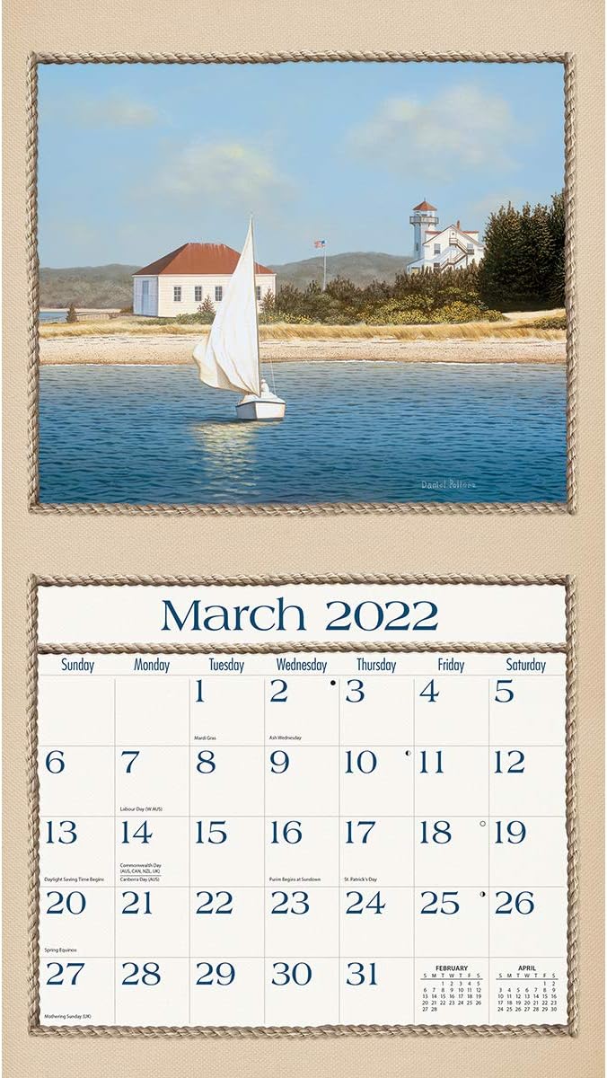 Lang Seaside 2022 Wall Calendar (22991001877)