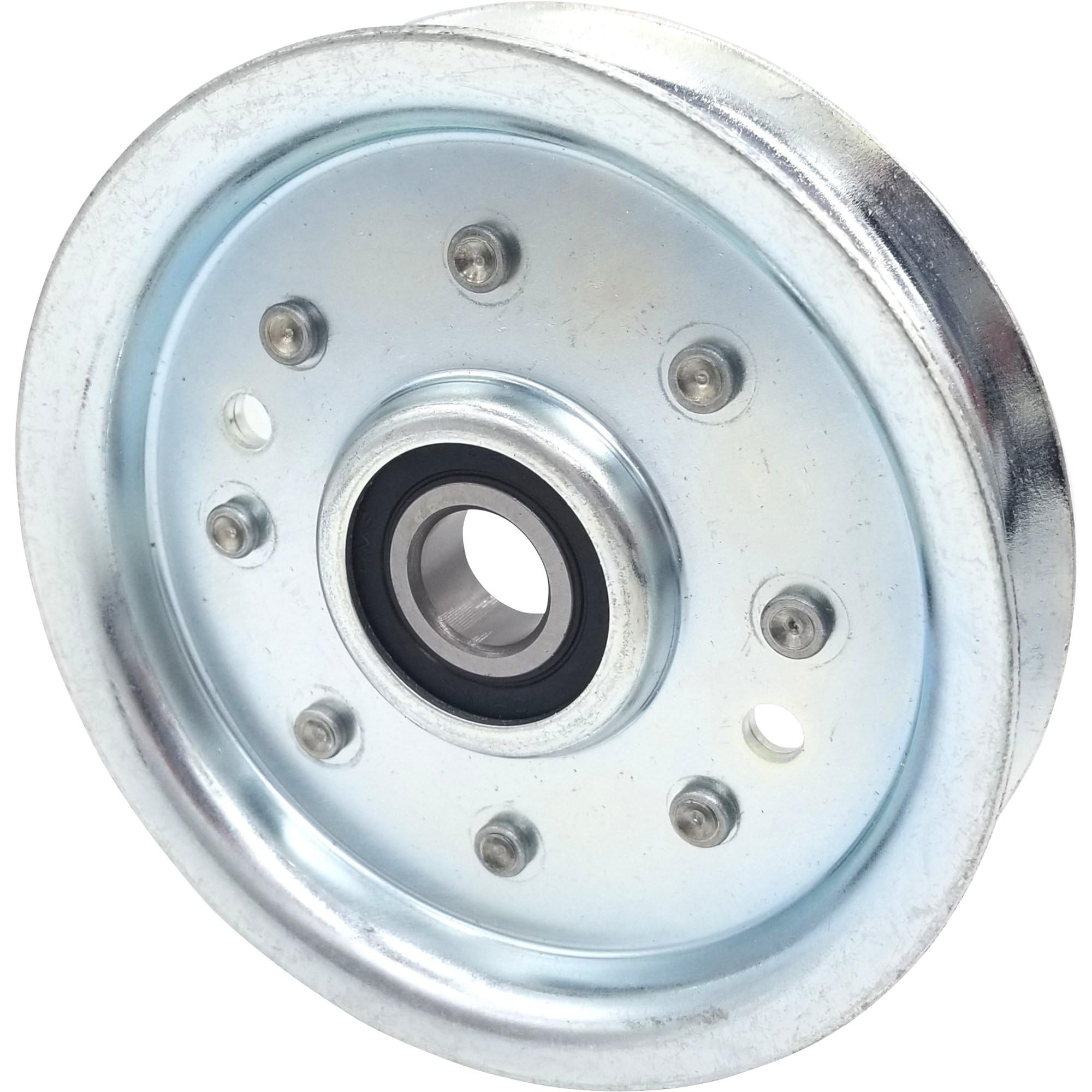 Phoenix Flat Idler Pulley Wheel - 4in. Dia. 3/4in. Wide, Model Number 31400075
