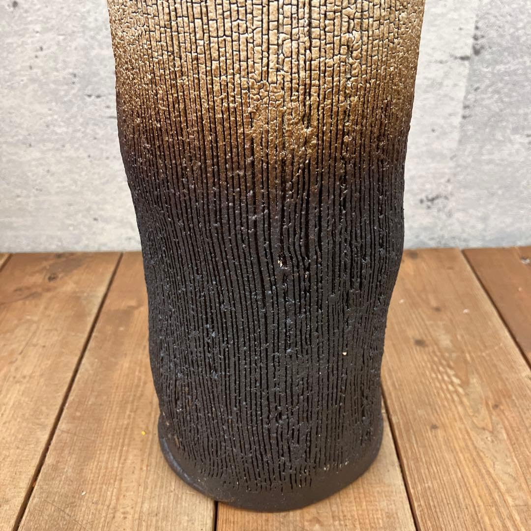 陶器の花瓶 茶色と灰色のグラデーション Amazon.co.jp: レトロ 陶器製 モダン グラデーション 花瓶 花器