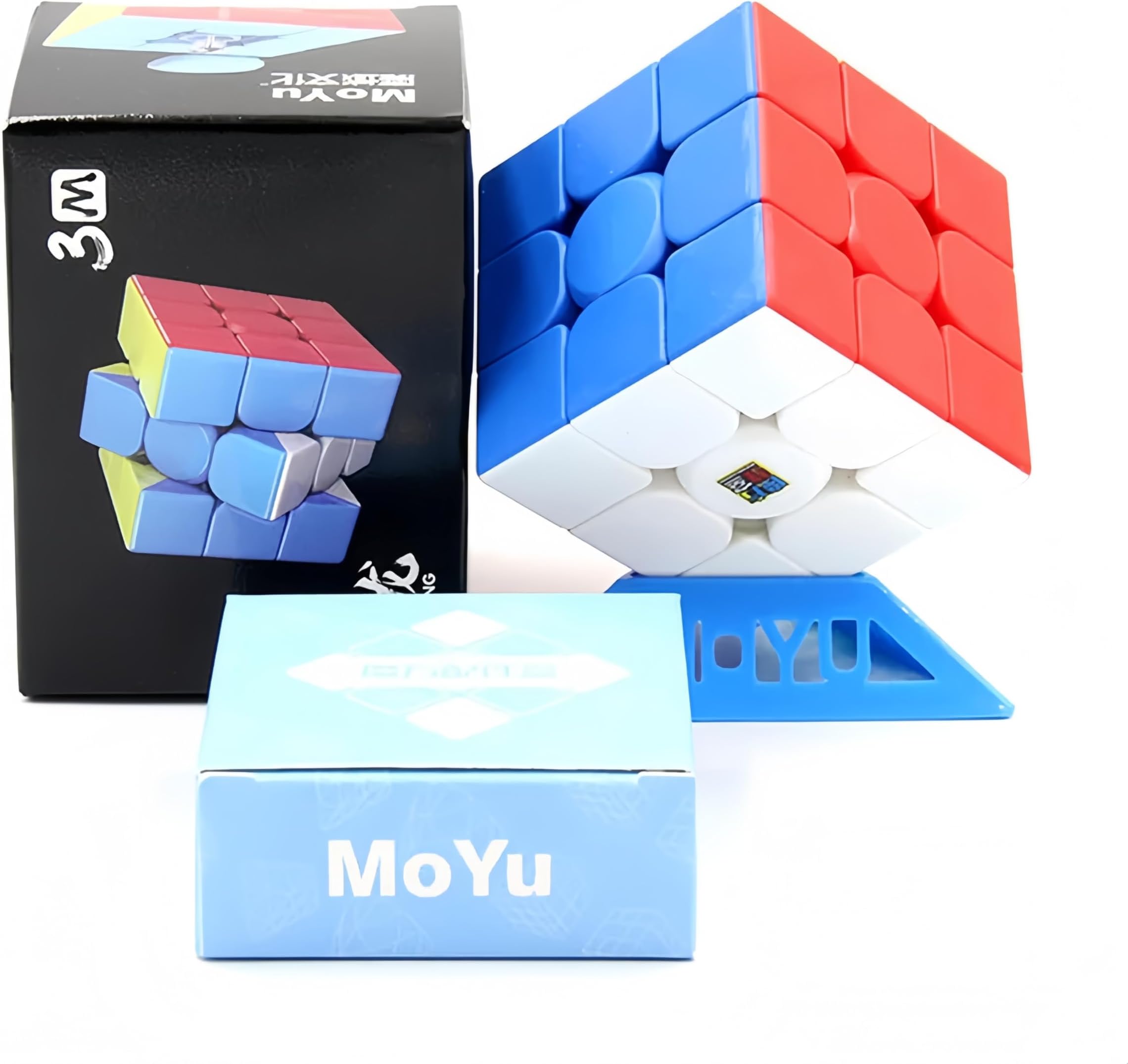 Meilong M 2x2 3x3 4x4 5x5 Speed Cube, Pyraminx M Professional Puzzle Toys For Children Kids Gift Toy (3x3x3 Meilong M)
