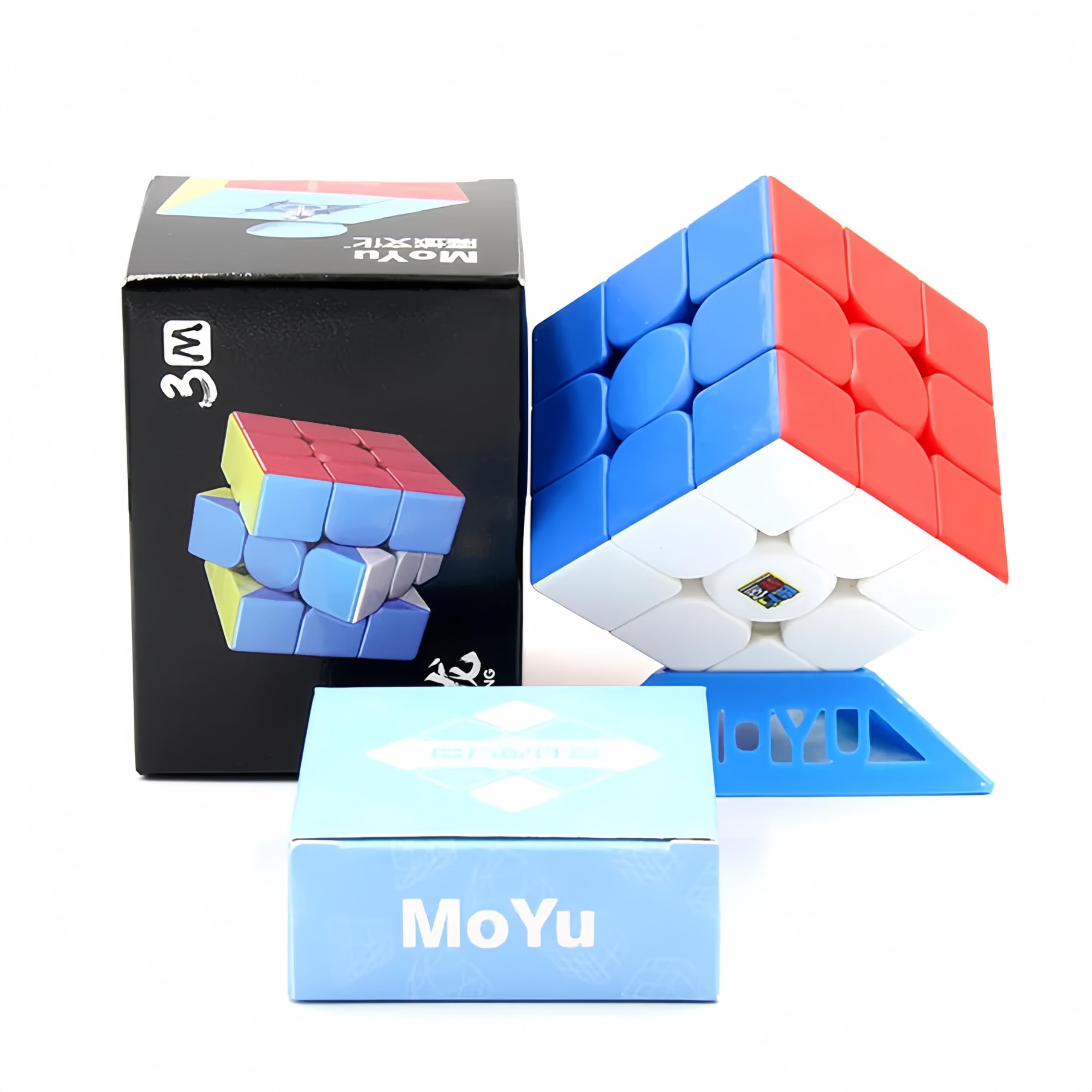 – MoYu Meilong M 2x2 3x3 4x4 5x5 Speed Cube, Pyraminx M Professional Puzzle Toys For Children Kids Gift Toy (3x3x3 Meilong M)