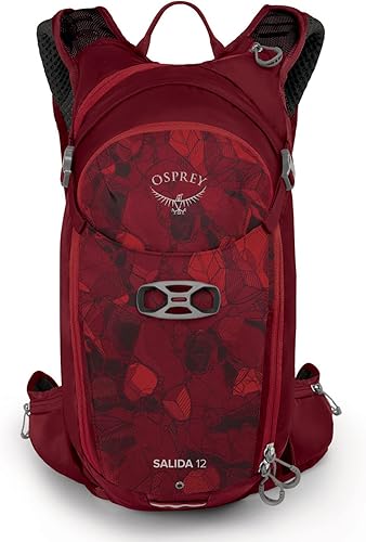 Miniatura 2 de Osprey Salida 12L Mochila de ciclismo para mujer con depósito hidráulico, color rojo claro