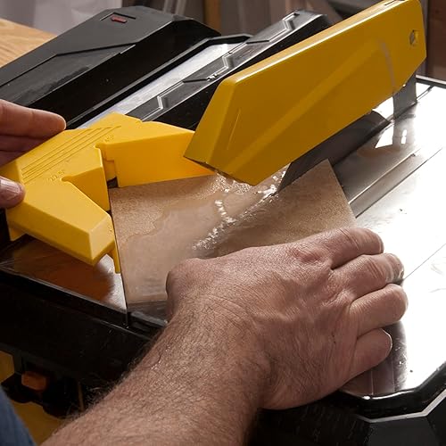 Miniatura 2 de QEP Hoja de diamante premium de borde continuo de 7 pulgadas para corte húmedo o seco de cerámica, porcelana y mármol azulejos, plata