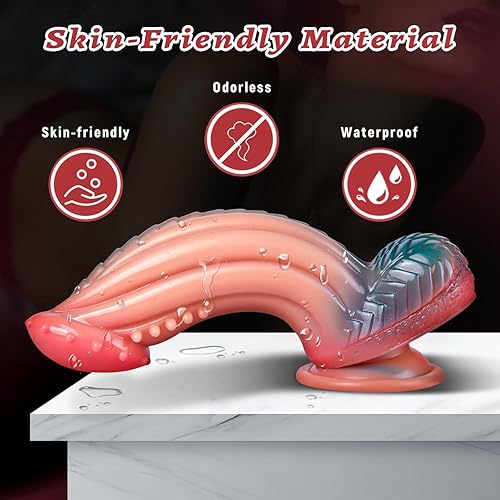 Miniatura 3 de Juguetes sexuales sensoriales de 8.6 pulgadas, adecuados para mujeres y adultos, consolador de estimulación del punto G, consolador con ventosa