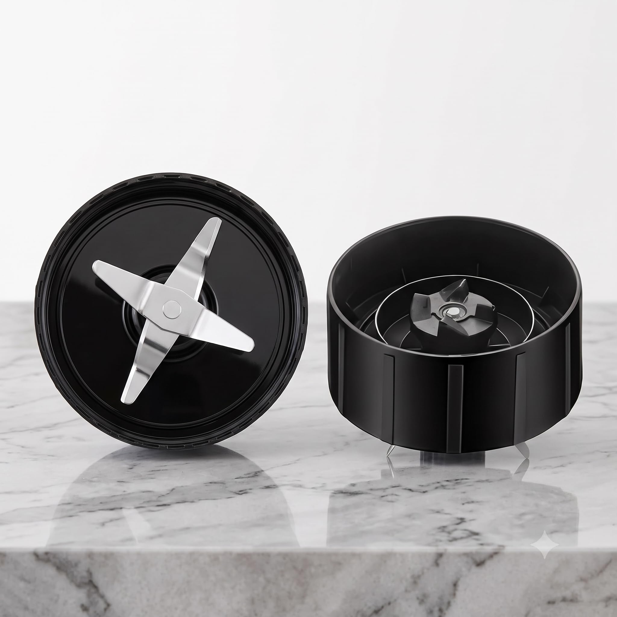 HAPPY HOME Compatible Jar Base with Cross Blade (Black) – Spare Part for Wonderchef Nutri-Blend B Models 1 Pcs-image-6