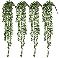 Algopix Similar Product 7 - CEWOR 4pcs Fake Hanging Plants String