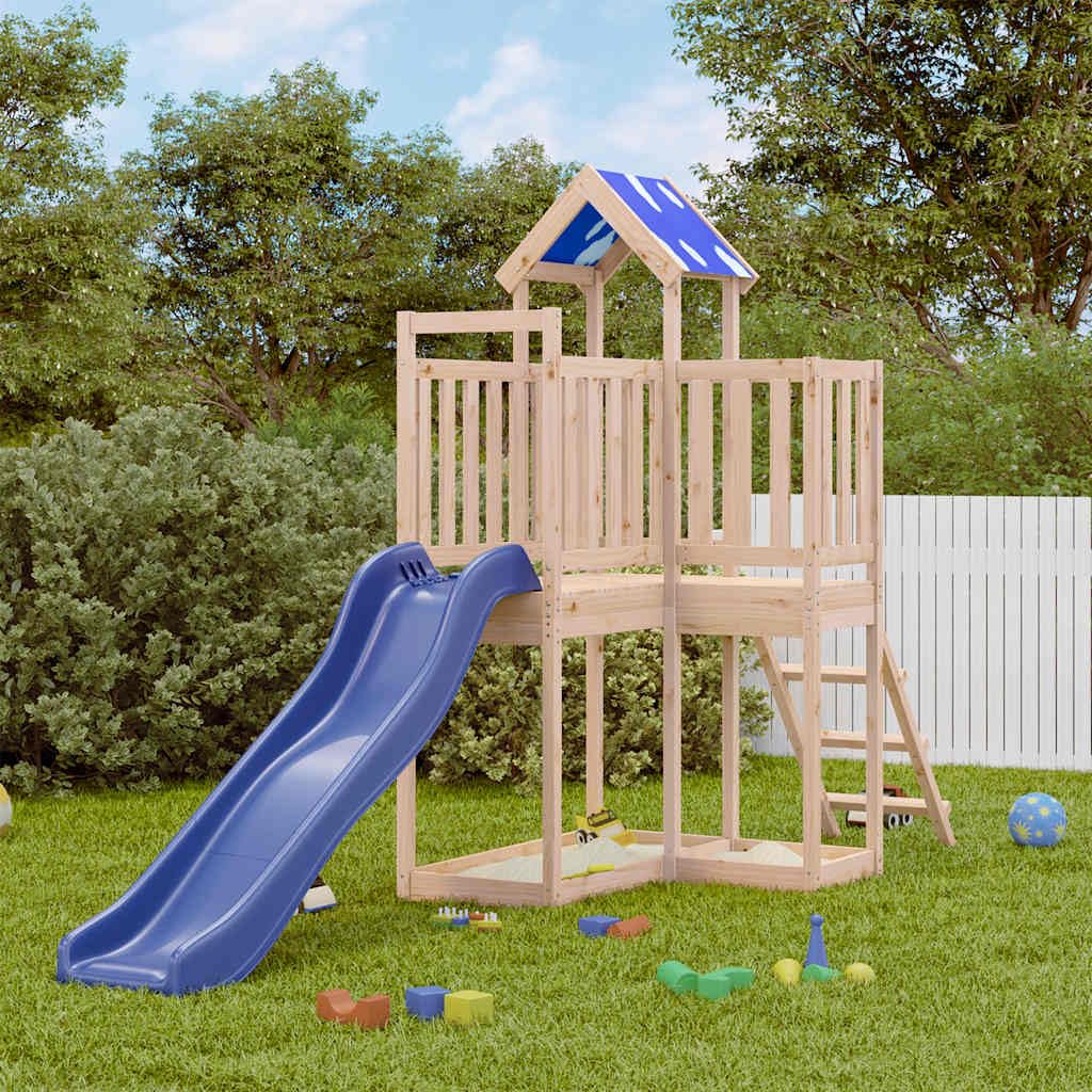 Generico Set da Gioco da Esterno in Legno Massello di Pino,Set Altalena e Set di Gioco,3278962