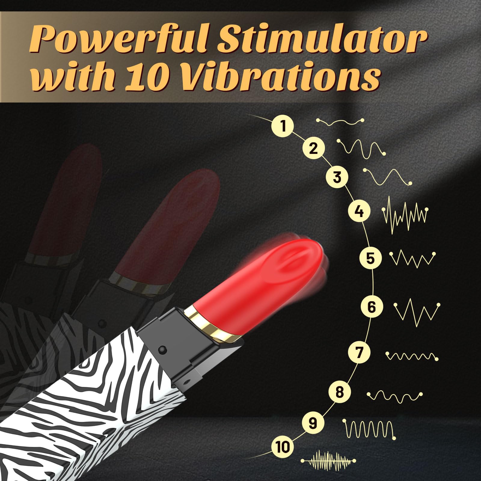 vibrating lipstick amazon Quietest Vibrators for Discreet Pleasure & Minimal Noise main image 0