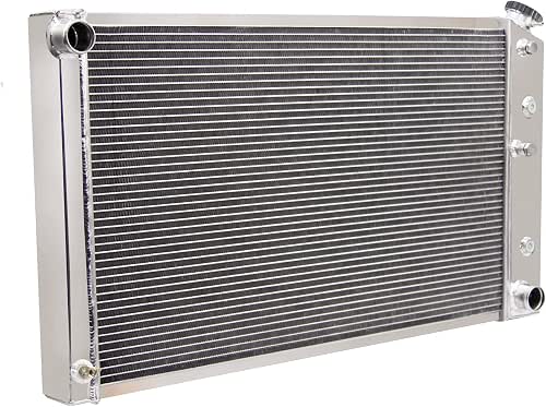 ECMRAD 4 Rows Core Aluminum Radiator Compatible with Chevy Chevelle