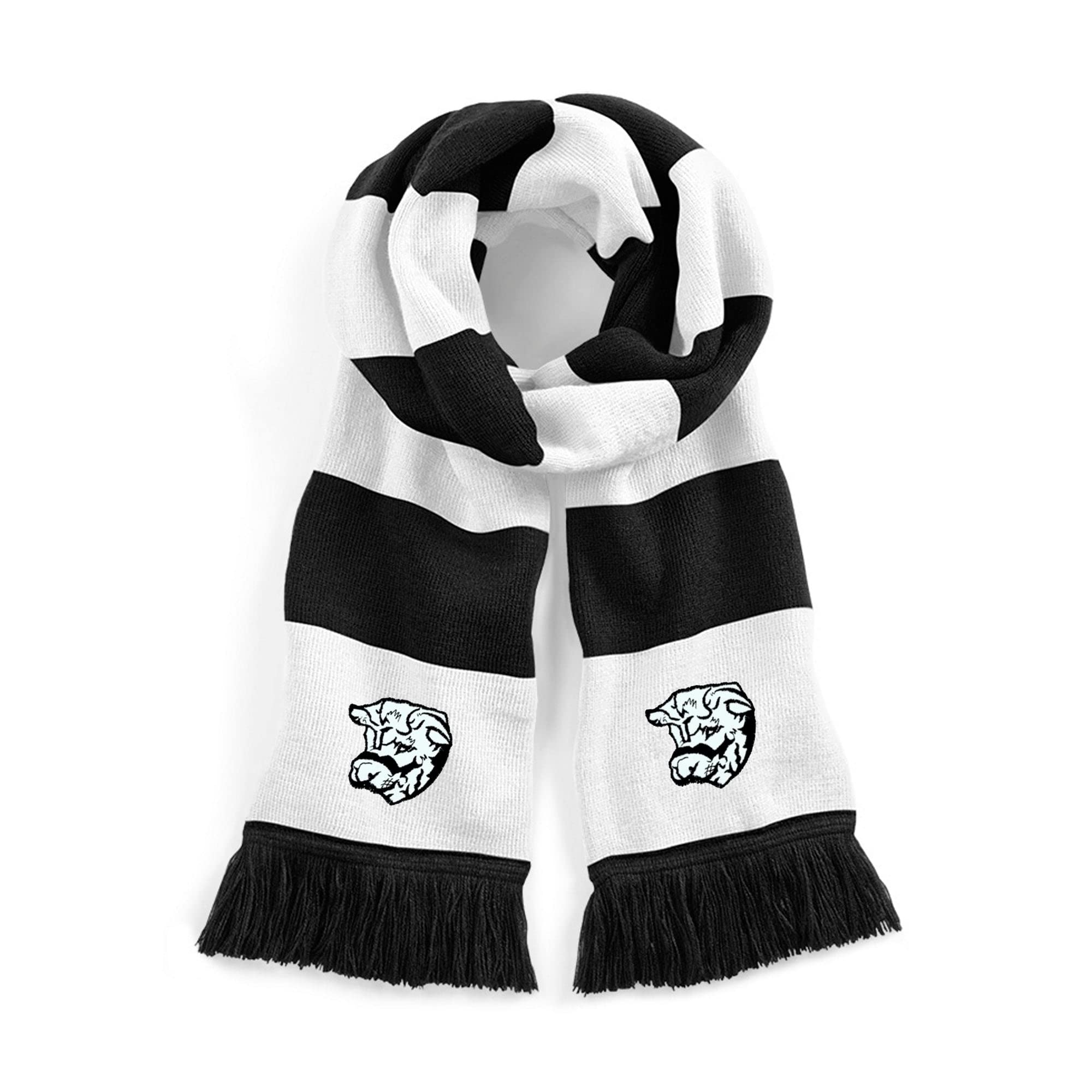 Hereford 1960s Retro Traditional Football Scarf Embroidered Logo