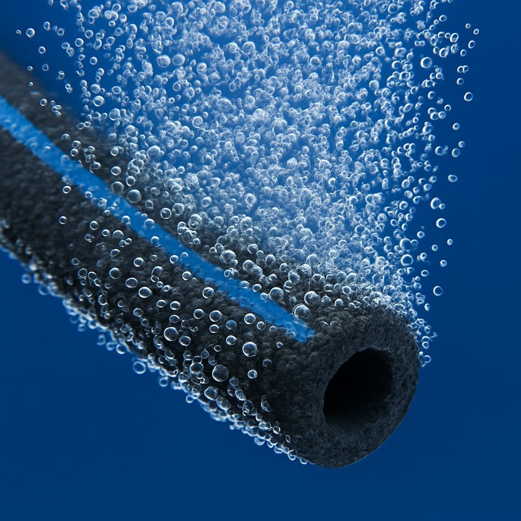Hochwertiger runder Diffusor für Aquarium, Koi-Teich, Hydrokultur, Seebelüftungsring im Freien, Luftdiffusor für Koi-Teich mit Gewicht (Dreifachring/Durchmesser 21,7 cm)
