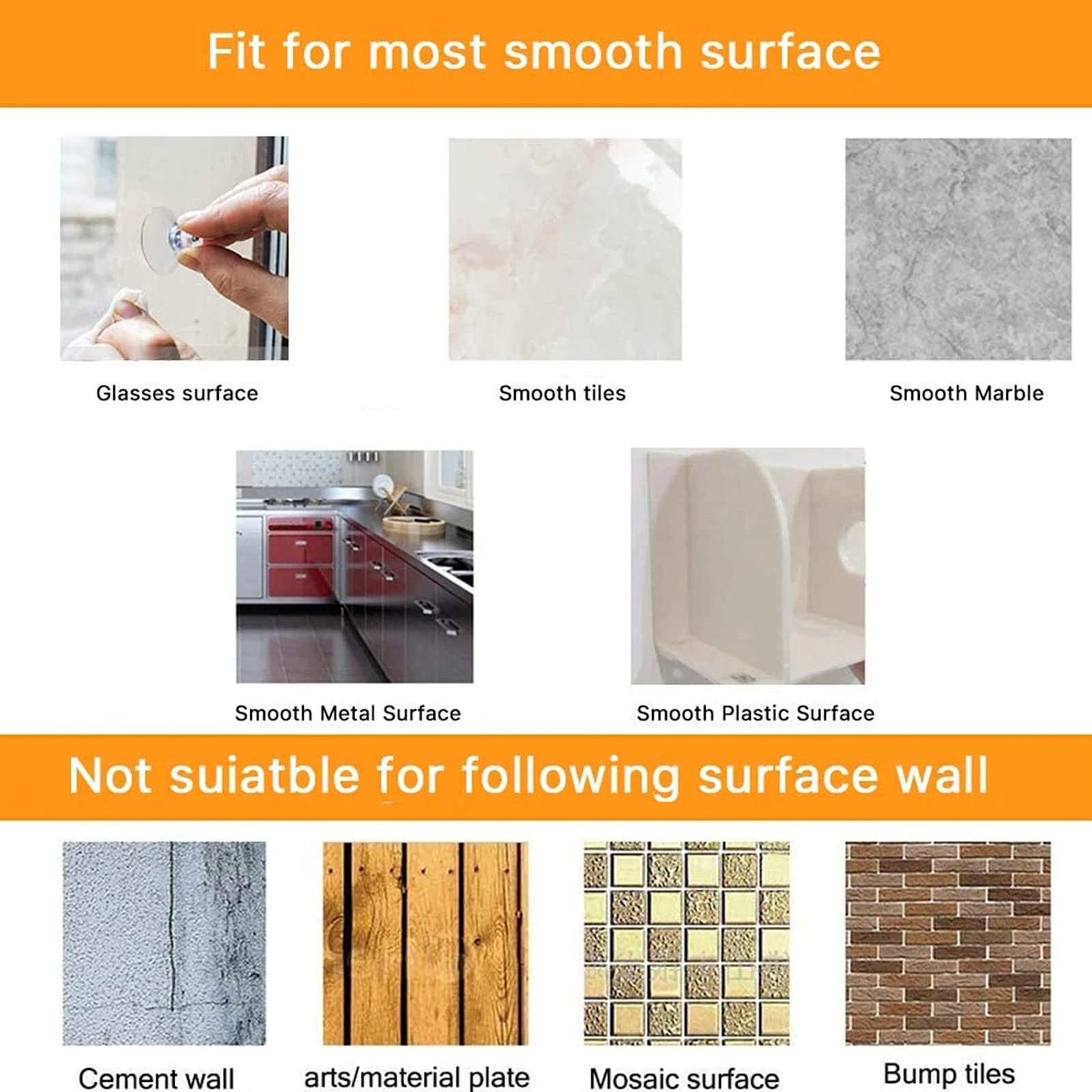 Buy Suction Cups 25 Pack Clear Plastic Sucker Pads Suction Cups for