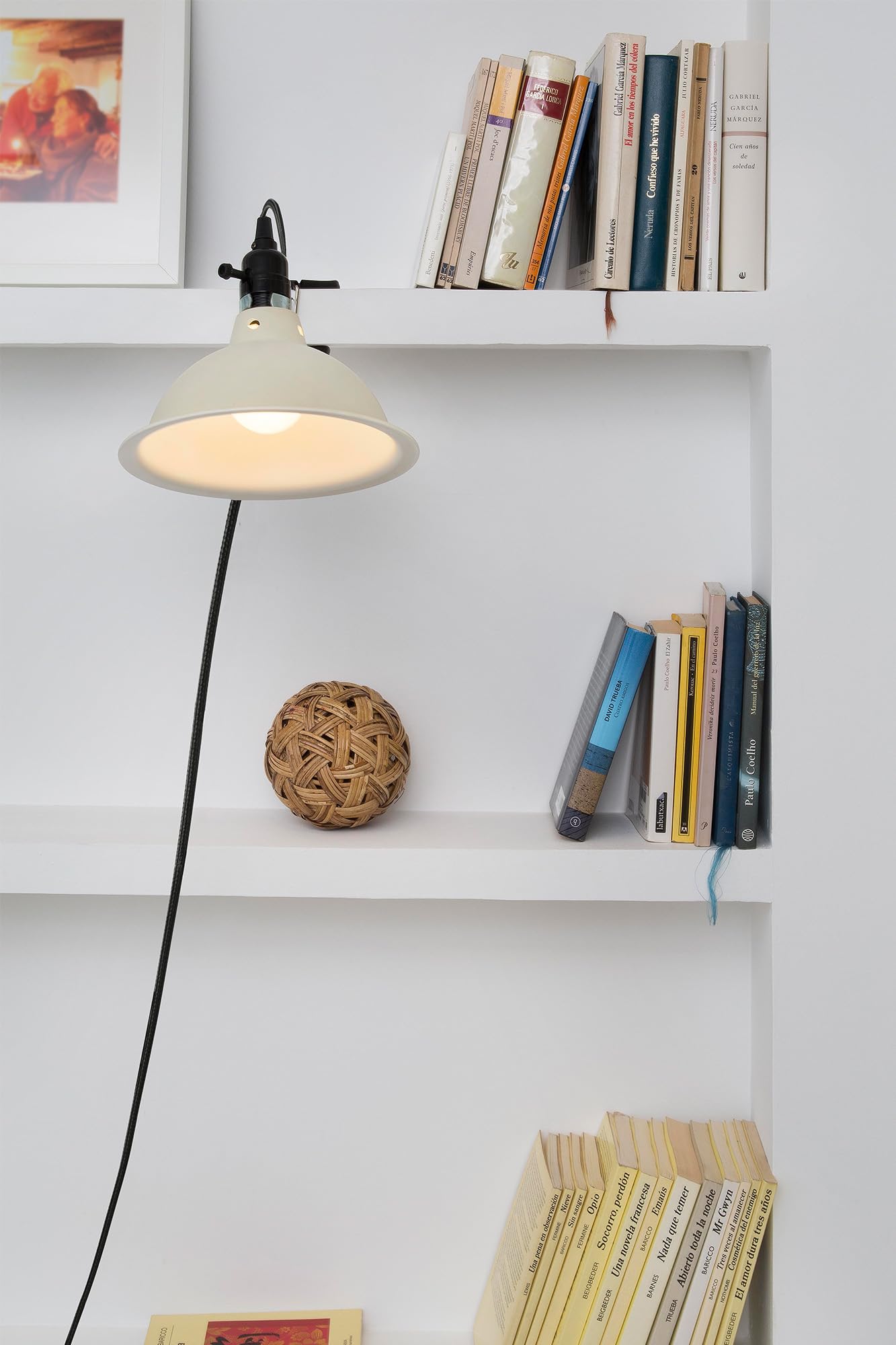 Faro Barcelona 64168 - PEPPER Lampada clip beige