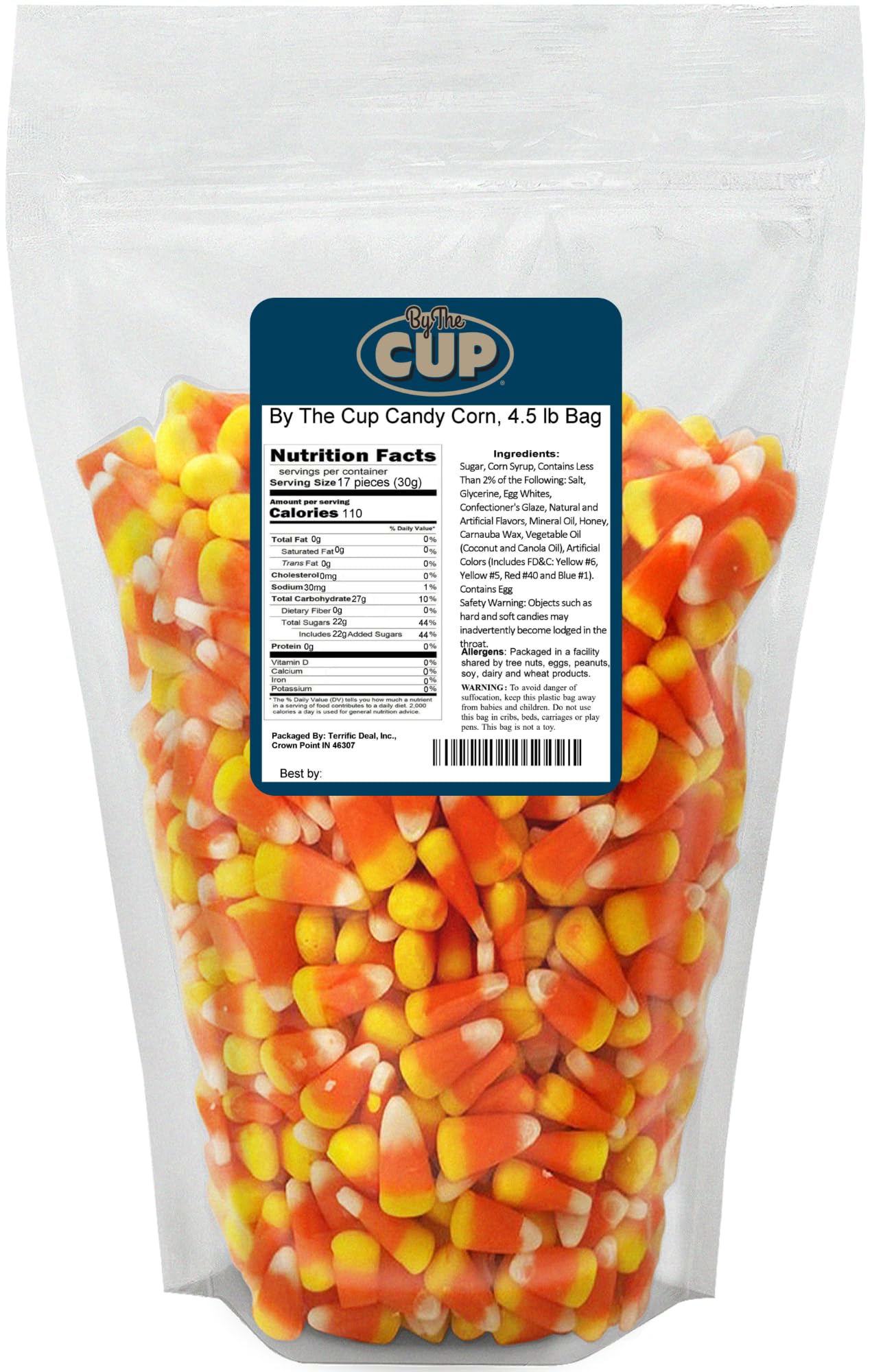 By The Cup Candy Corn, 4.5 lb Bulk Bag
