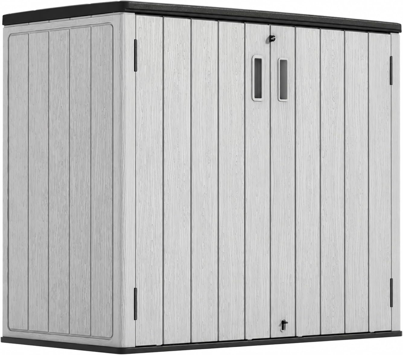 ADDOK 37 Cu.Ft Horizontal Resin Storage Shed