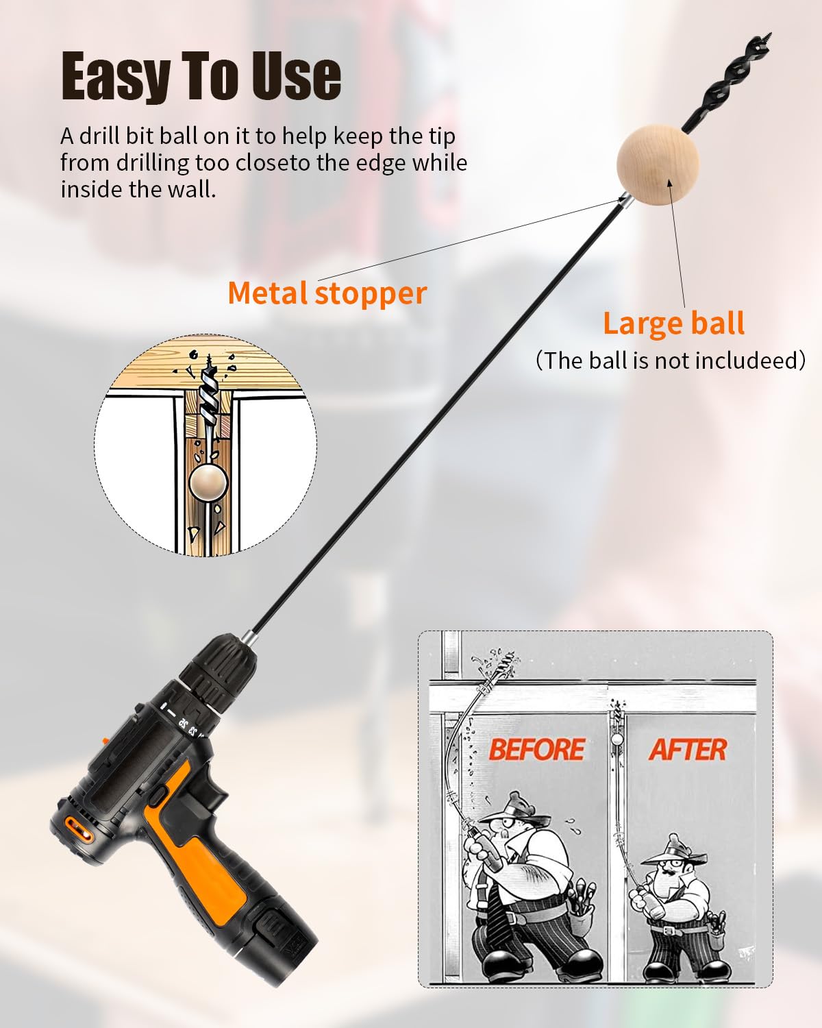 Flexible Drill Bit - Wire Pulling Tool -7 Flexible Drill Bit - Wire Pulling Tool -7