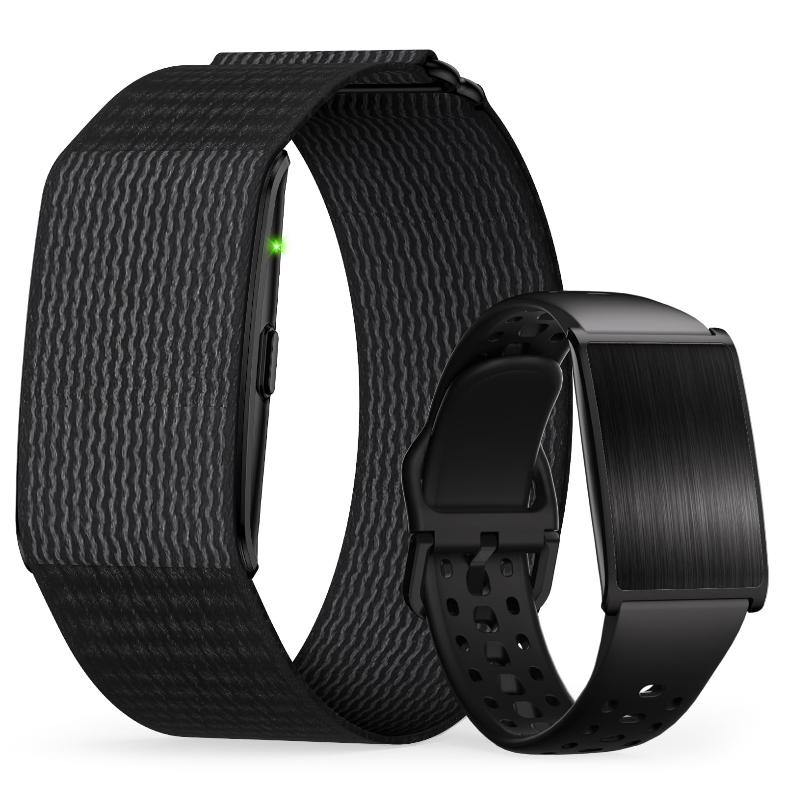 iSo Tech Fitness Tracker senza Schermo per Uomo Donna, Smart Bracciale Smartwatch Frequenza Cardiaca & Sonno 24/7 con Analisi AI, Durata 60 Giorni, 170+ Modalità Sport, Non Abbonamento Richiesto