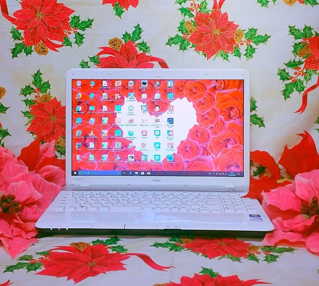 新型Win11/SSD256G/ホワイト色/動画編集/オフィス/テンキ/カメラ付