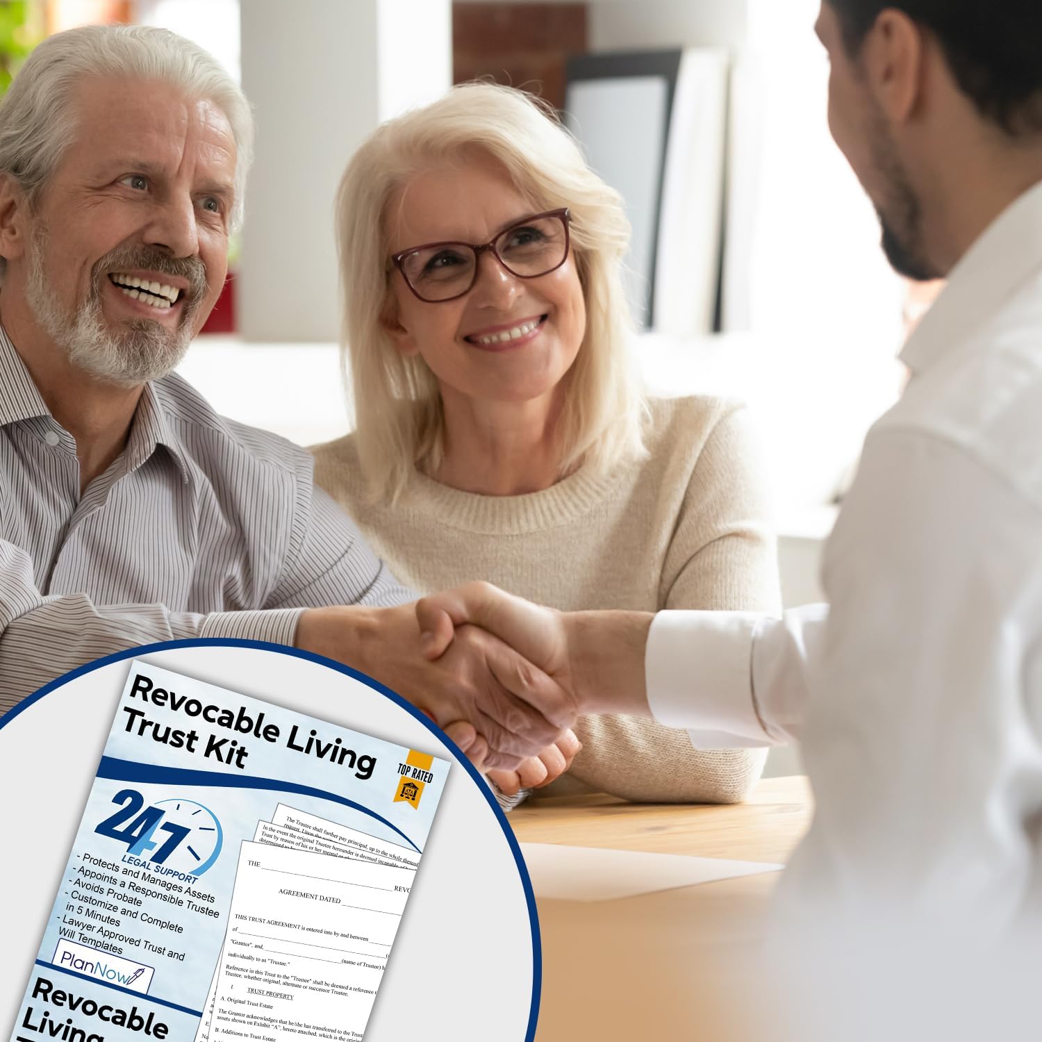 Revocable Living Trust Kit for Individuals -Do It Yourself Revocable Trust Forms to Protect Family, Assets & Yourself - Cost-Effective with Easy Step-by-Step Instructions - Attorney-Approved - Image 2