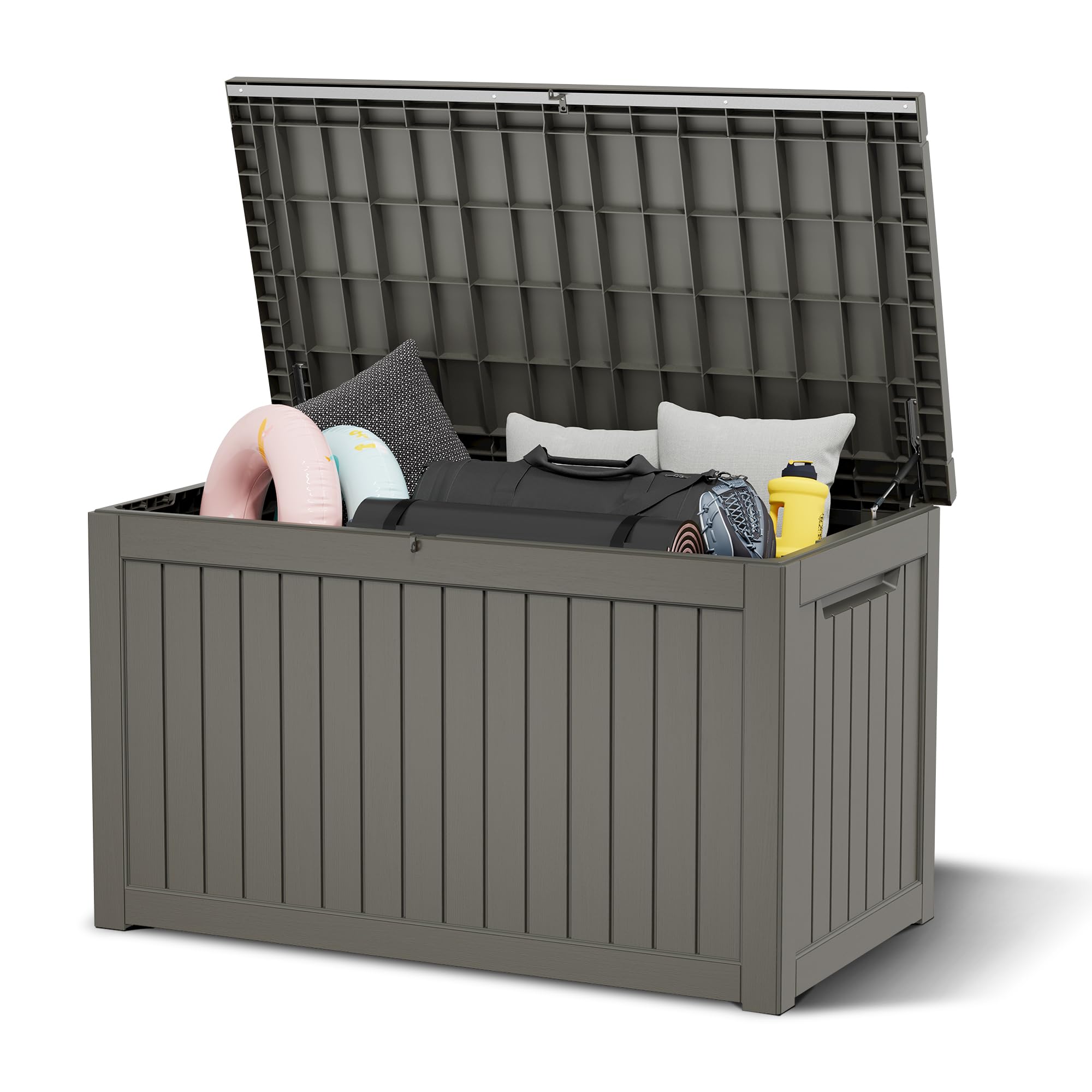 Outdoor Storage Box Waterproof, 280 Gallon Deck Box for Patio Storage