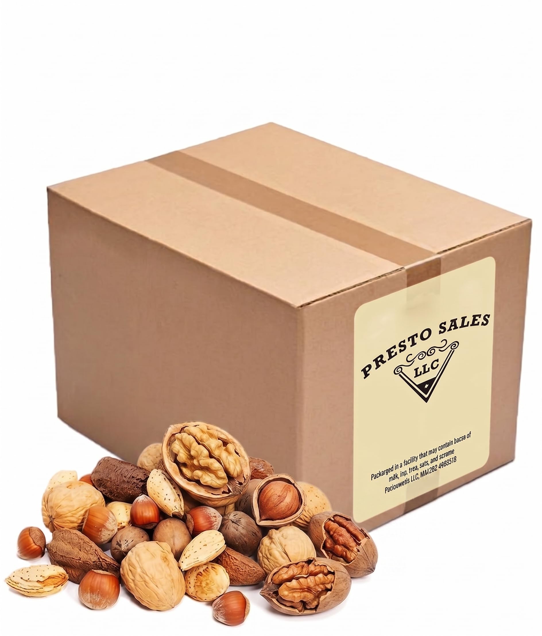 Amazon.com : Presto Sales Mixed Nuts in Shell 160 oz | 