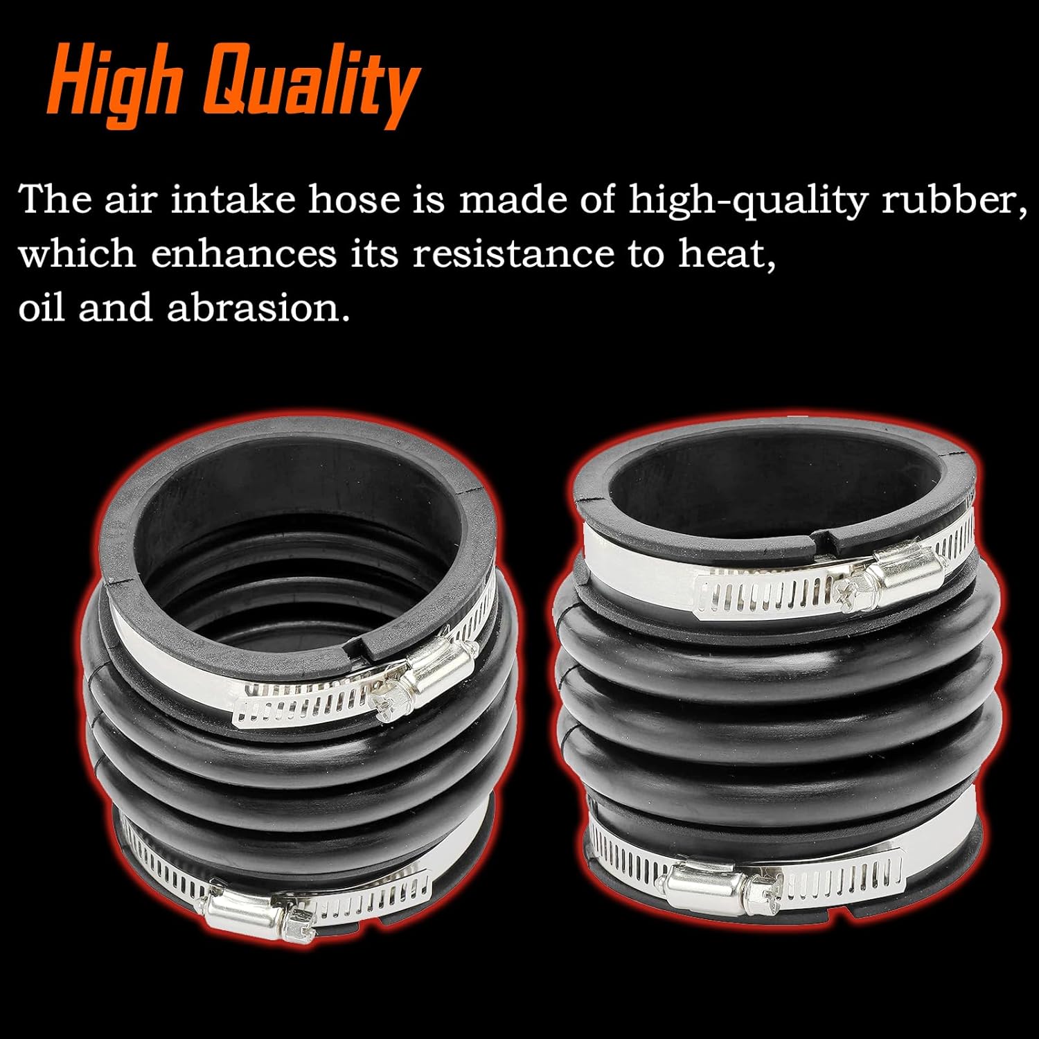 Duxekeo Air Intake Hose Compatible with Toyota Camry 1997-2001 Solara 1999-2002 Avalon 1998-1999 Replacement for Lexus ES300 1997-2001 V6 3.0L Intake Filter Tube Replace# 17881-20090 696-725
