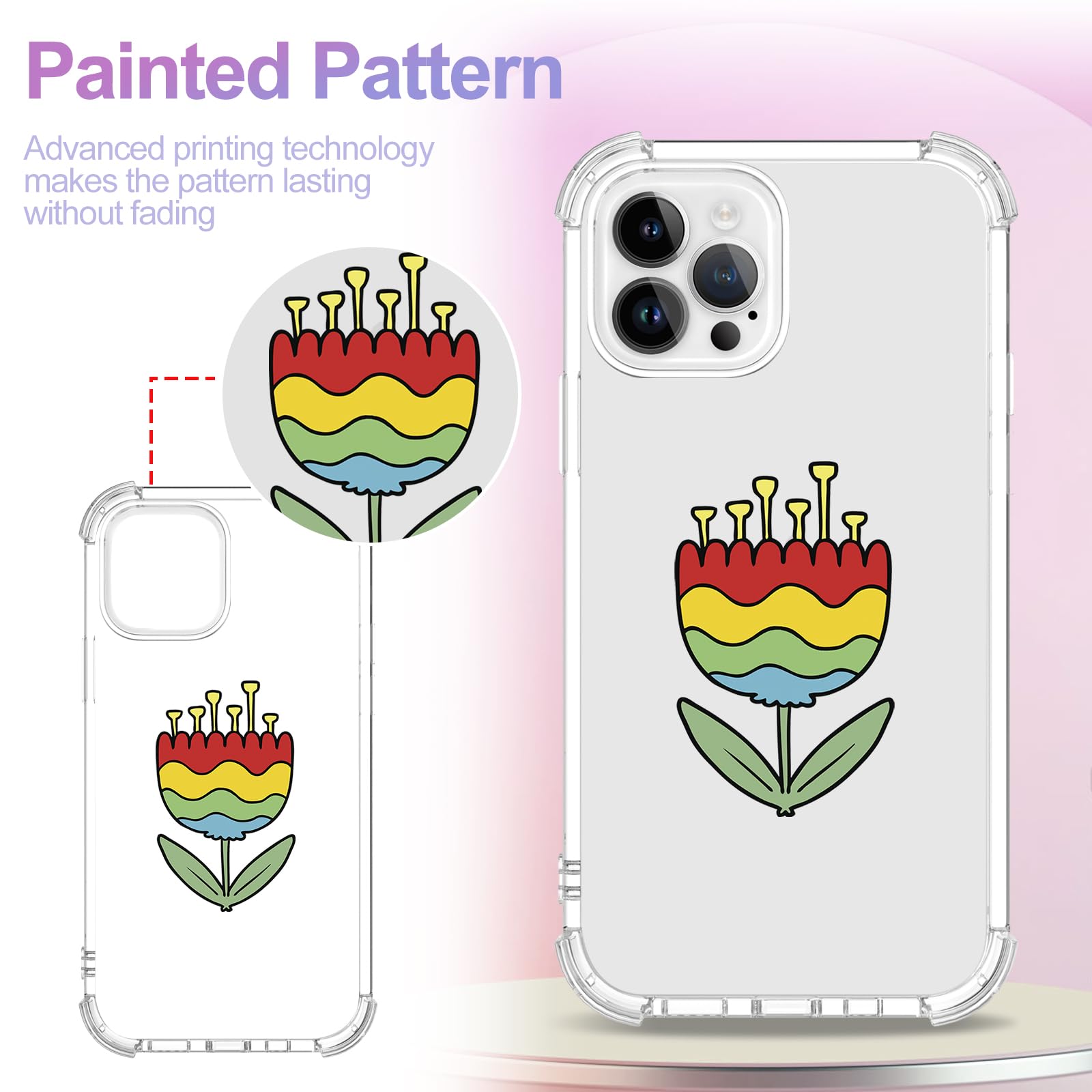 Custodia Trasparente Tendlin Pc Tpu Antiurto Custodia IPhone 13 Trasparente TENDLIN - Cover Antiurto PC E TPU Con Protezione Rialzata Iphone 14 Pro Max - Foto 7