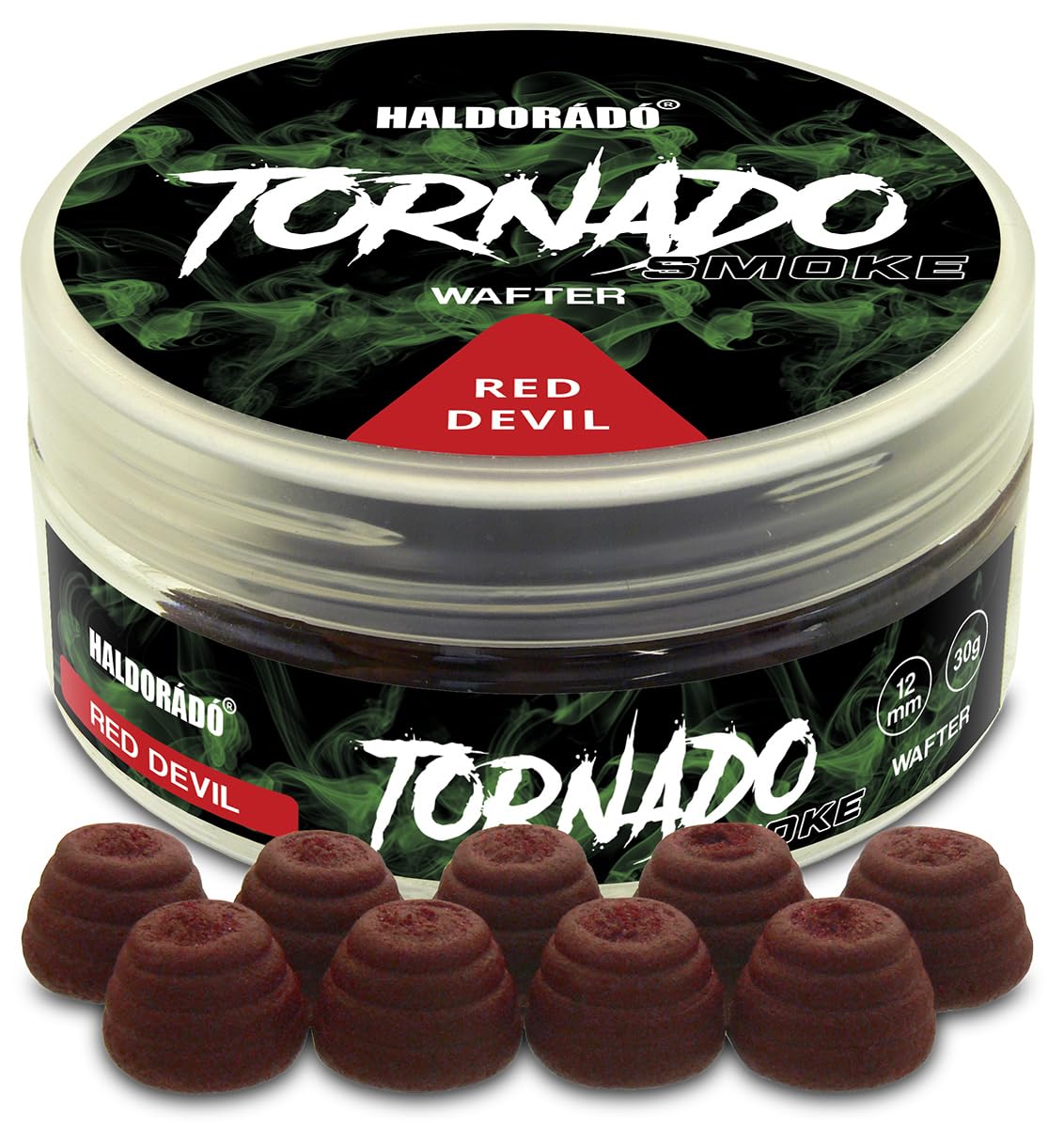 Haldorado TORNADO - Esca per pesca alla carpa, 12 mm, diavolo rosso