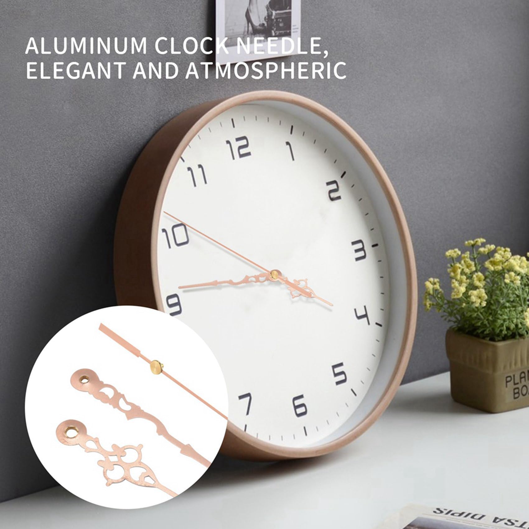 20 Pezzi 31 mm Albero Lungo DIY Meccanismo di Movimento 'Orologio al Quarzo Kit di Lancette Orologio da Parete Movimento Strumento di Riparazione Parti Accessori