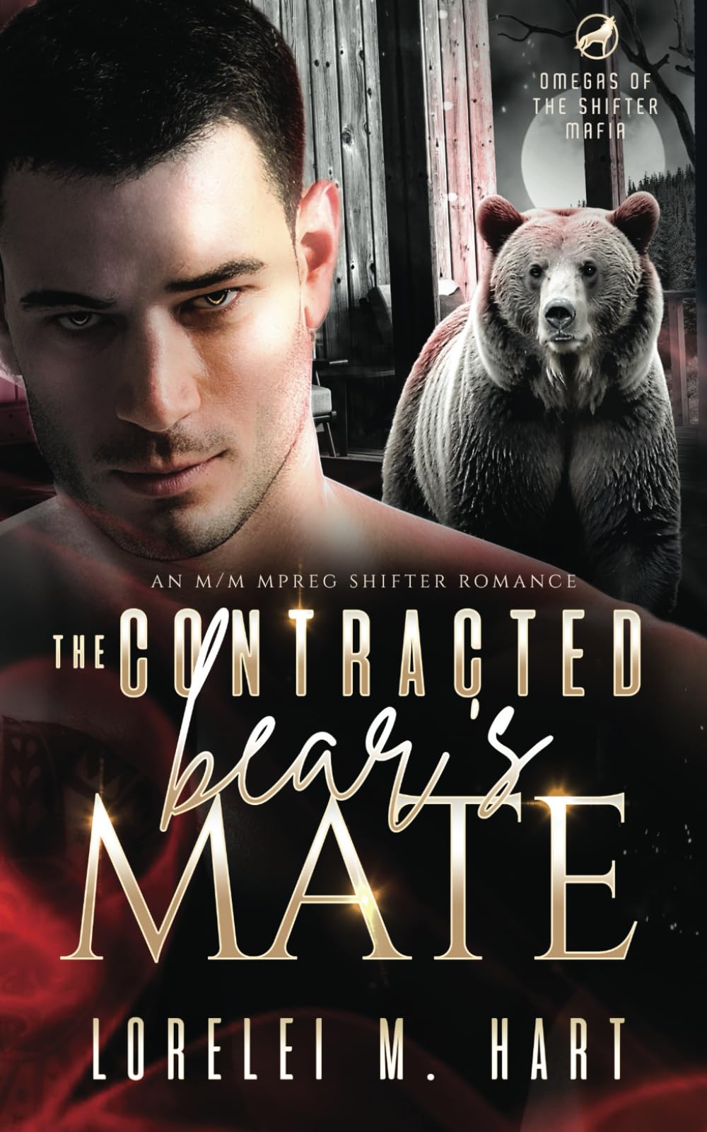 The Contracted Bear's Mate: An M/M Mpreg Shifter Romance (Omegas of the Shifter Mafia)