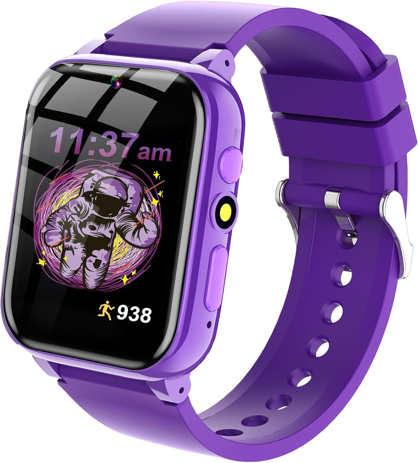 YEDASAH Orologio Smartwatch Bambini 26 Giochi, Sveglia, Schede Didattiche, Storie Audio, Contapassi Calorie, Fotocamera, Musicale, Torcia, Regalo Bambini per Ragazza e Ragazzo