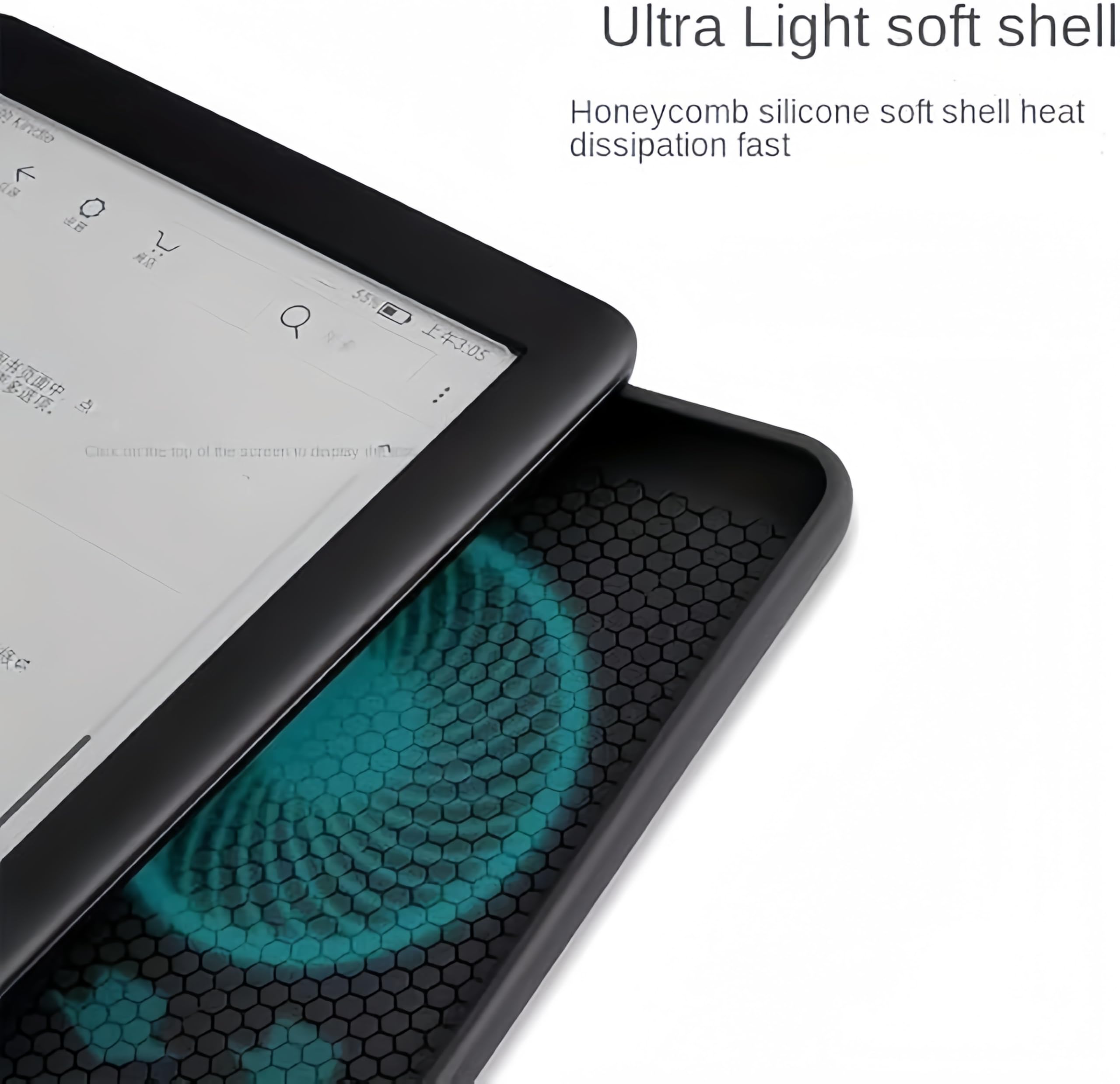 Schutzhülle für Kindle (15,2 cm (6 Zoll), 11. Generation, 2022 Release, schlanke PU-Schutzhülle mit automatischer Wake/Sleep-Funktion, nur ein weiteres Kapitel