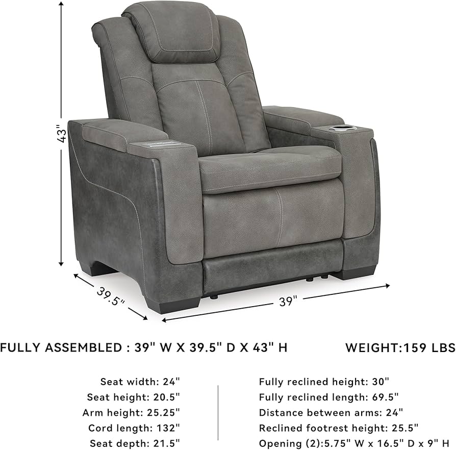 Amazon.com: Signature Design by Ashley Next-Gen DuraPella Power