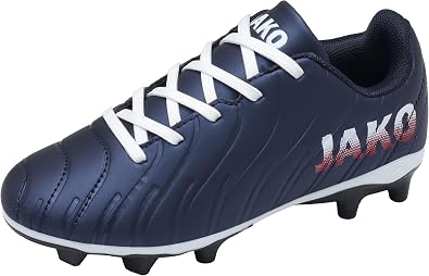 JAKO Unisex J-SFG Sweeper Football Boots, Metallic Blue K Red, 10